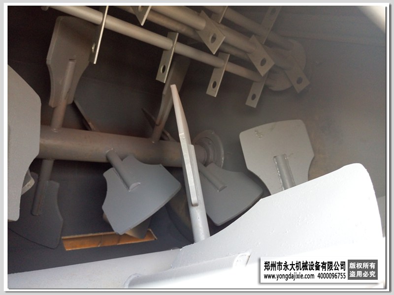 雙軸槳葉無重力膩子粉混合機(jī)