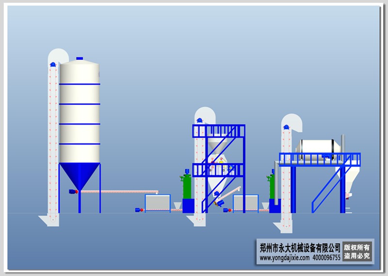 全自動無機保溫砂漿設備
