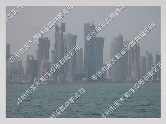 美麗的海濱城市多哈 美麗的海濱城市多哈