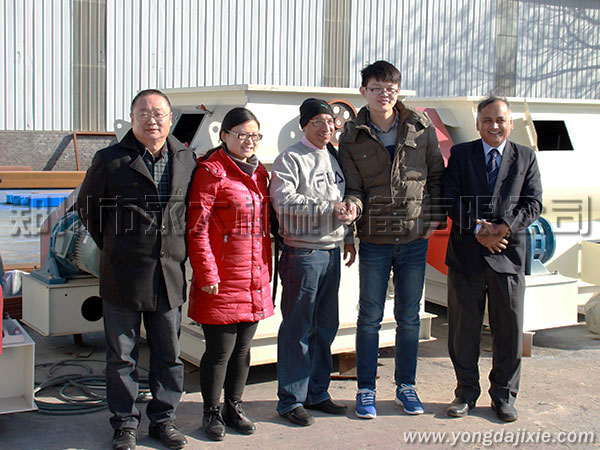印度友人來我公司考察干粉砂漿成套設備 印度友人來我公司考察干粉砂漿成套設備